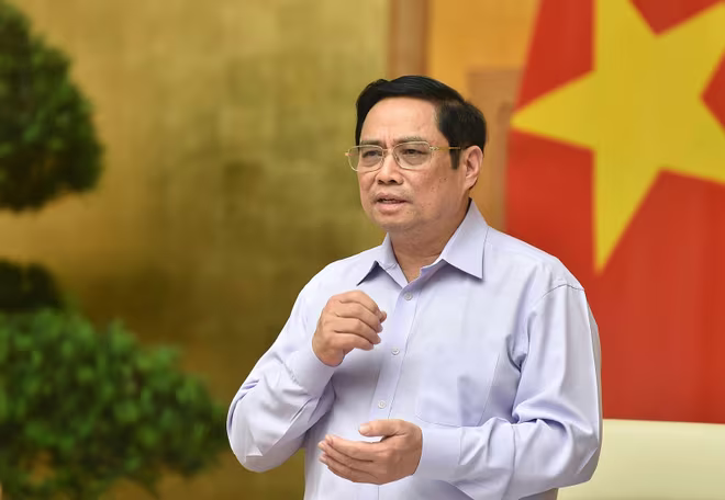 Thủ tướng Phạm Minh Chính phát biểu chỉ đạo tại Hội nghị Thủ tướng Phạm Minh Chính phát biểu chỉ đạo tại Hội nghị