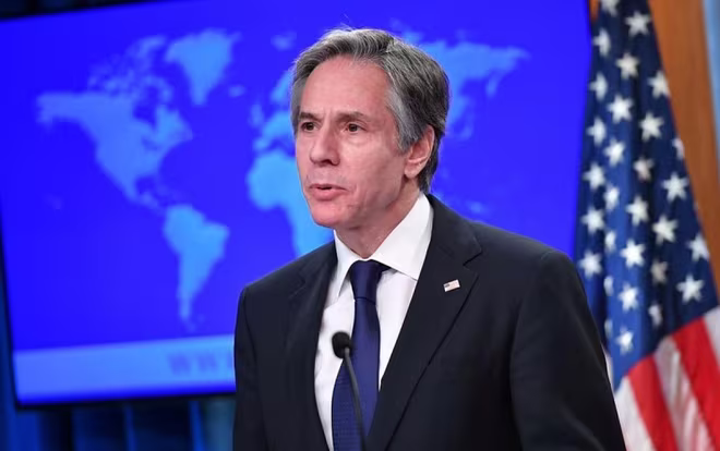 Ngoại trưởng Mỹ Antony Blinken Ngoại trưởng Mỹ Antony Blinken