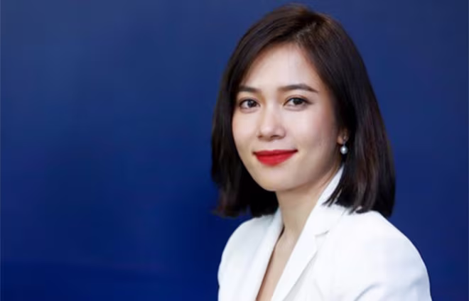 Bà Trần Thu Hương - Giám đốc chiến lược và phát triển kinh doanh kiêm Giám đốc khối Ngân hàng bán lẻ của VIB.