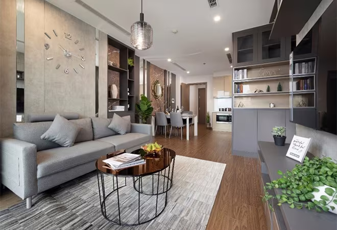 Nội thất sang trọng, sánh ngang các khách sạn 5 sao Nội thất sang trọng, sánh ngang các khách sạn 5 sao