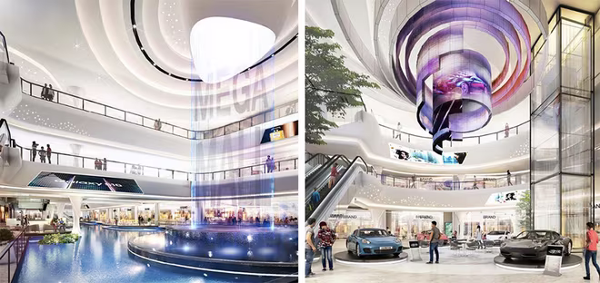 Vincom Mega Mall Smart City được thiết kế với không gian trải nghiệm đặc sắc (hình ảnh minh hoạ) Vincom Mega Mall Smart City được thiết kế với không gian trải nghiệm đặc sắc (hình ảnh minh hoạ)
