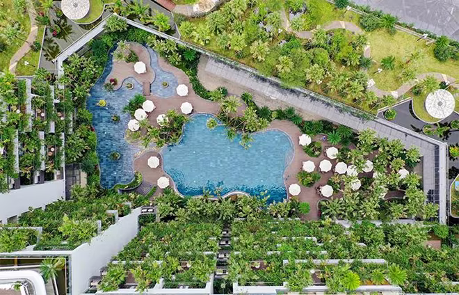 Kiến trúc xanh độc bản kiêu hãnh của Flamingo