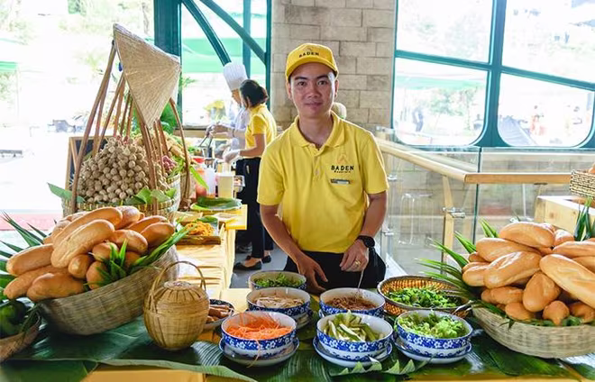 Góc ẩm thực tại Sun World BaDen Mountain