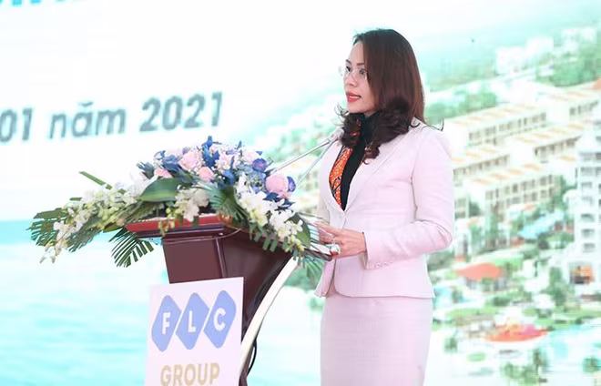 Bà Hương Trần Kiều Dung, Phó Chủ tịch thường trực HĐQT Tập đoàn FLC Bà Hương Trần Kiều Dung, Phó Chủ tịch thường trực HĐQT Tập đoàn FLC