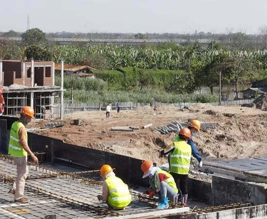 Công trường FLC Vĩnh Phúc (giai đoạn 2) trong dịp Tết Công trường FLC Vĩnh Phúc (giai đoạn 2) trong dịp Tết