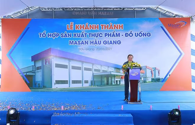 Ông Trương Công Thắng, Tổng giám đốc Masan Consumer phát biểu tại buổi lễ Ông Trương Công Thắng, Tổng giám đốc Masan Consumer phát biểu tại buổi lễ