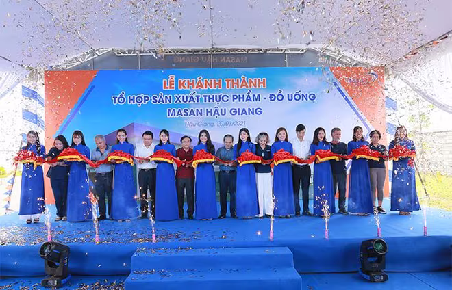 Lễ khánh thành Tổ hợp sản xuất thực phẩm - đồ uống Masan Hậu Giang Lễ khánh thành Tổ hợp sản xuất thực phẩm - đồ uống Masan Hậu Giang