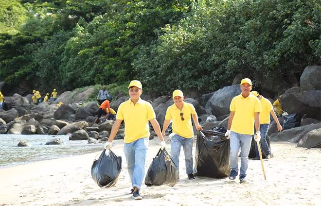 Hoạt động vì môi trường của CBNV Sun Group