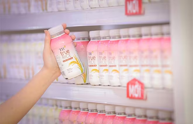 Nước gạo lứt đỏ TH true RICE đã chính thức được bán trên thị trường Nước gạo lứt đỏ TH true RICE đã chính thức được bán trên thị trường