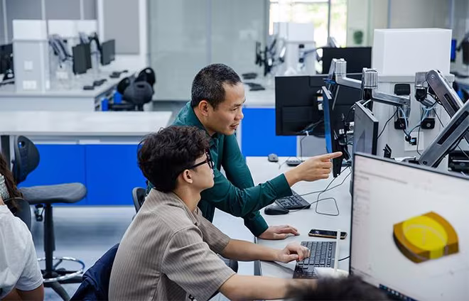 TS. Đỗ Thọ Trường, ngành Kỹ thuật cơ khí, trường ĐH VinUni hướng dẫn sinh viên nghiên cứu khoa học