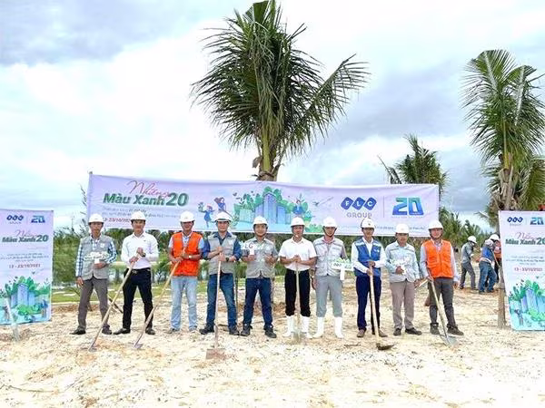 Hoạt động trồng cây được triển khai tại FLC Quảng Bình hưởng ứng chương trình “Những màu xanh 20” của tập đoàn Hoạt động trồng cây được triển khai tại FLC Quảng Bình hưởng ứng chương trình “Những màu xanh 20” của tập đoàn