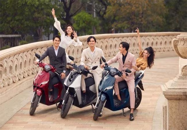 Những mẫu xe máy điện trẻ trung, hiện đại của VinFast Những mẫu xe máy điện trẻ trung, hiện đại của VinFast