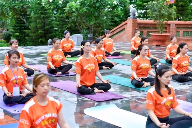 Những người tham gia đã có cơ hội chia sẻ và học hỏi để biết trân trọng sức khỏe hơn Những người tham gia đã có cơ hội chia sẻ và học hỏi để biết trân trọng sức khỏe hơn