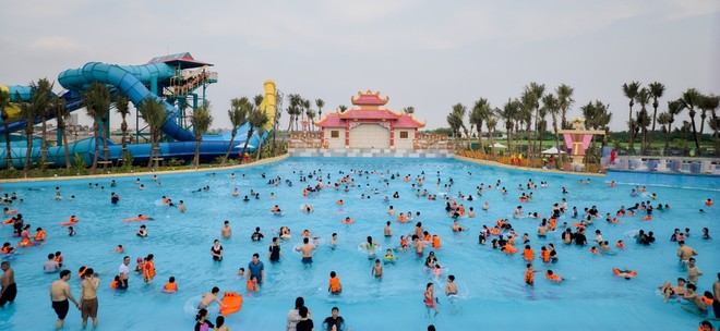 Công viên Sun World Hà Nam chính thức khai trương vào ngày 10/5 (Ảnh: Ánh Dương)