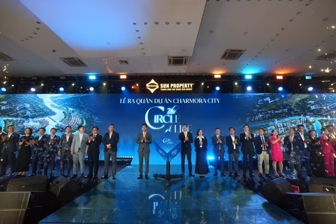 Nghi thức kick-off của các đại lý phân phối dự án Charmora City Nghi thức kick-off của các đại lý phân phối dự án Charmora City