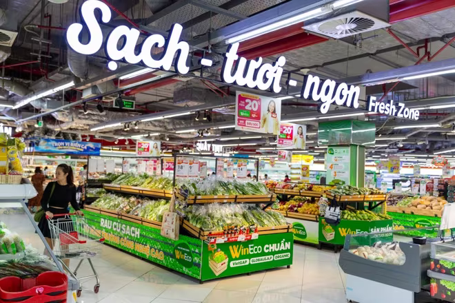 Thực phẩm phong phú, tươi ngon tại siêu thị WinMart