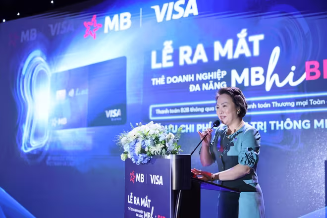 Bà Đặng Tuyết Dung – Giám đốc Visa Việt Nam và Lào