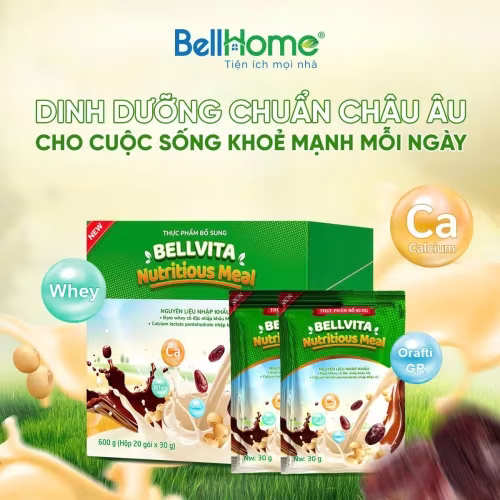 Bellvita Nutritious Meal - Phiên bản mới đột phá dinh dưỡng cân bằng