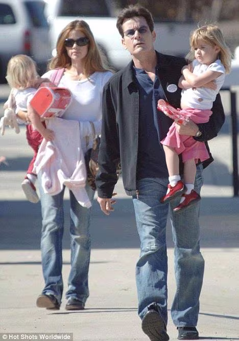 Khi còn hạnh phúc bên chồng cũ, nam diễn viên truyền hình Charlie Sheen