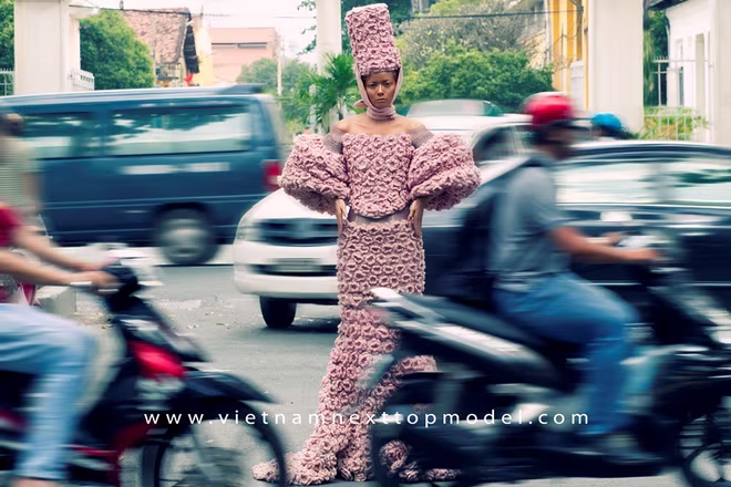 Thùy Dương là thí sinh chiến thắng trong thử thách này Thùy Dương là thí sinh chiến thắng trong thử thách này