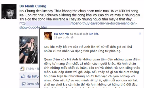 Hai vị giám khảo VNTM của hai mùa tranh luận ầm ĩ trên Facebook