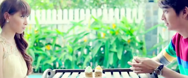 Sau scandal "có con ngoài giá thú", Ngô Kiến Huy làm MV bên hotgirl mới ảnh 1