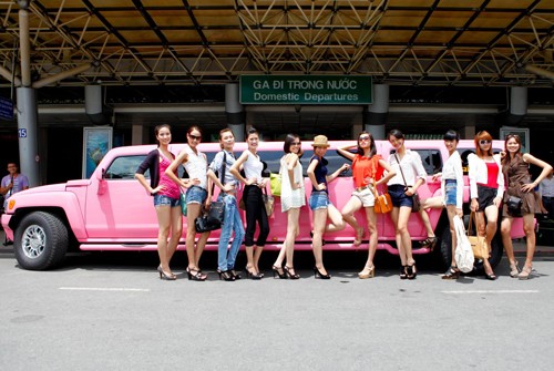 Chơi sang như Vietnam's next top model! ảnh 2 Chơi sang như Vietnam's next top model! ảnh 2