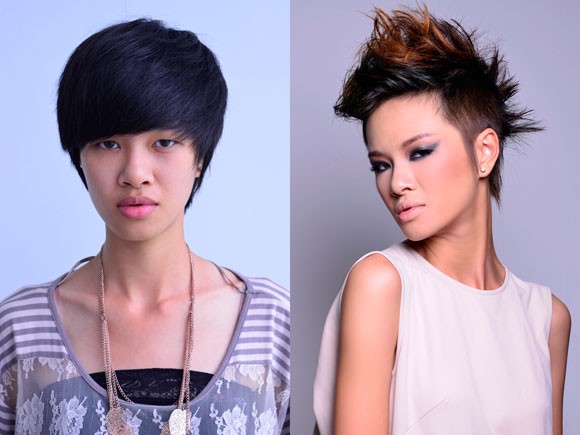 Chân dài Top model gào thét khi bị cắt tóc ảnh 4 Chân dài Top model gào thét khi bị cắt tóc ảnh 4