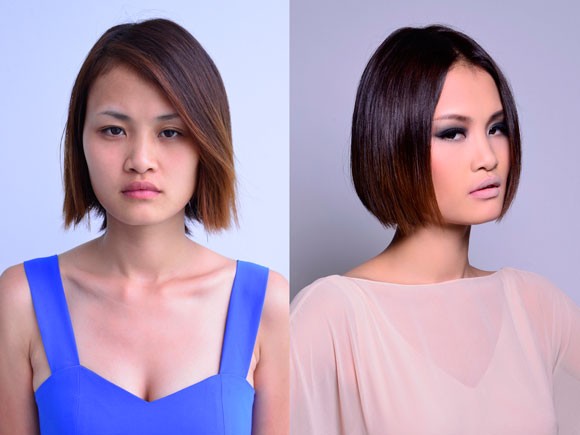 Chân dài Top model gào thét khi bị cắt tóc ảnh 9 Chân dài Top model gào thét khi bị cắt tóc ảnh 9