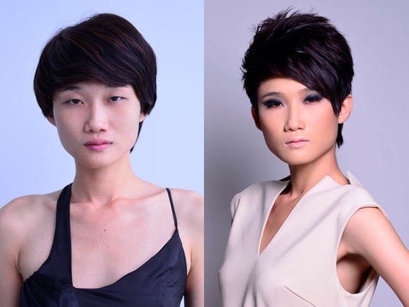 Chân dài Top model gào thét khi bị cắt tóc ảnh 14 Chân dài Top model gào thét khi bị cắt tóc ảnh 14