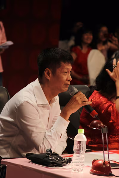 Đạo diễn Lê Hoàng "cười tít mắt" cùng MC Thanh Thảo ảnh 4 Đạo diễn Lê Hoàng "cười tít mắt" cùng MC Thanh Thảo ảnh 4
