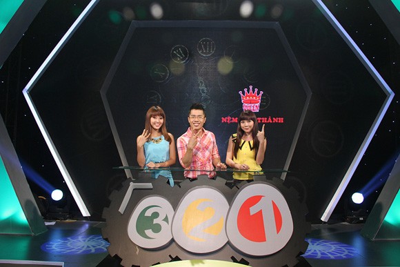 Ngọc Quyên cười "thả ga" trong gameshow "3-2-1" ảnh 3 Ngọc Quyên cười "thả ga" trong gameshow "3-2-1" ảnh 3