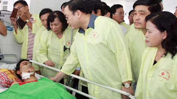 Toàn cảnh vụ nổ thảm khốc kho pháo hoa tại Phú Thọ ảnh 4 Toàn cảnh vụ nổ thảm khốc kho pháo hoa tại Phú Thọ ảnh 4