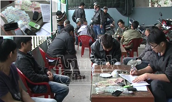 Triệt phá ổ đánh bạc trá hình lớn ở trung tâm thành phố ảnh 1 Triệt phá ổ đánh bạc trá hình lớn ở trung tâm thành phố ảnh 1