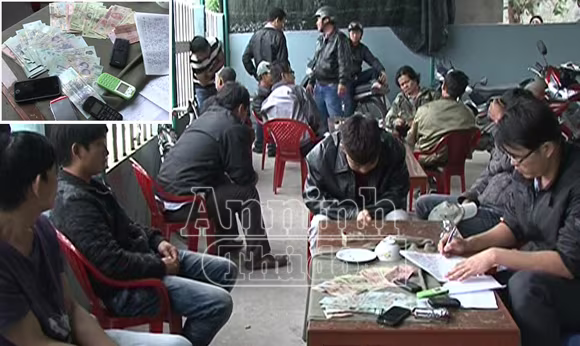 Triệt phá ổ đánh bạc trá hình lớn ở trung tâm thành phố ảnh 1 Triệt phá ổ đánh bạc trá hình lớn ở trung tâm thành phố ảnh 1