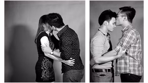 Phim ngắn "gây sốt": 20 người xa lạ trải nghiệm nụ hôn với nhau ảnh 1 Phim ngắn "gây sốt": 20 người xa lạ trải nghiệm nụ hôn với nhau ảnh 1