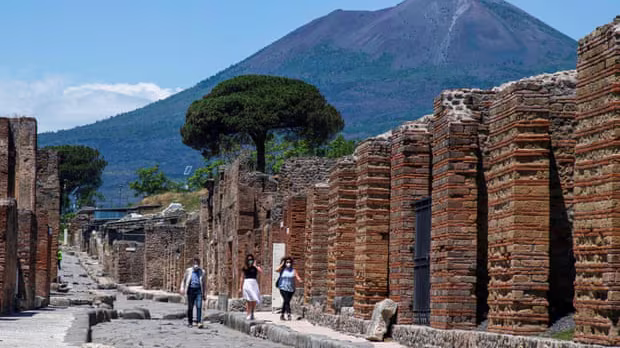 Khu di tích thành Pompeii ở Italy Khu di tích thành Pompeii ở Italy