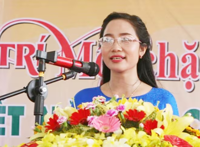 Đối tượng Nguyễn Thị Lan. Ảnh: Báo Hải Dương