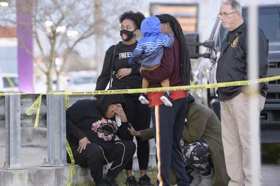 Hiện trường vụ xả súng