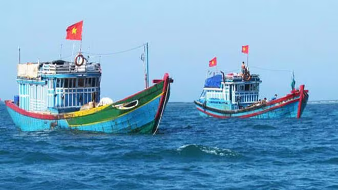 Tàu cá ngư dân Việt Nam vươn khơi bám biển. Ảnh minh họa Tàu cá ngư dân Việt Nam vươn khơi bám biển. Ảnh minh họa