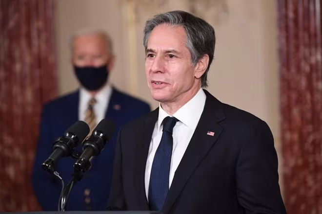 Ngoại trưởng Mỹ Antony Blinken Ngoại trưởng Mỹ Antony Blinken