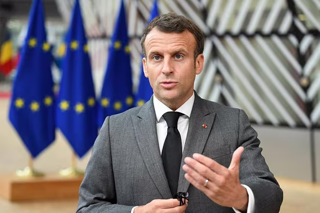 Tổng thống Pháp Emmanuel Macron Tổng thống Pháp Emmanuel Macron