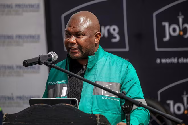 Ông Jolidee Matongo, Thị trưởng Johannesburg Ông Jolidee Matongo, Thị trưởng Johannesburg