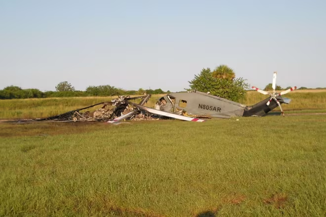 Bốn người thiệt mạng trong vụ rơi trực thăng trên đảo Kauai hôm 22-2-2022. Ảnh minh họa