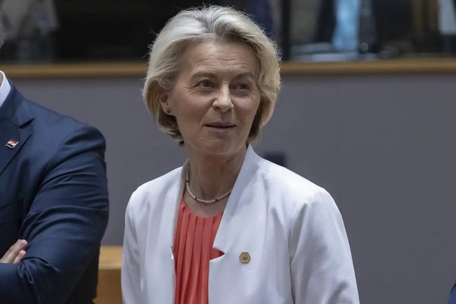 Chủ tịch Ủy ban châu Âu (EC), bà Ursula von der Leyen