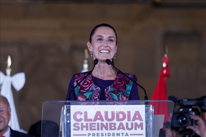 Tổng thống Mexico Claudia Sheinbaum