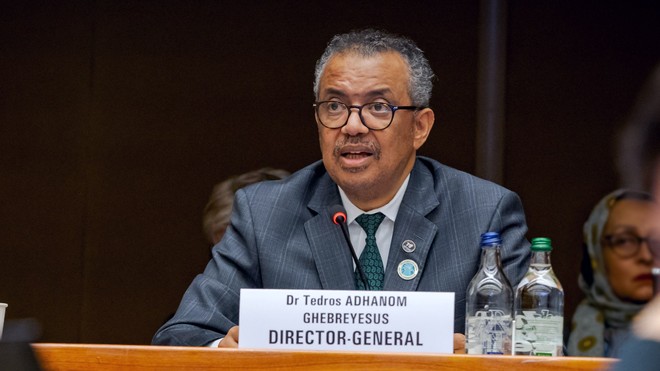 Tổng Giám đốc WHO, ông Tedros Adhanom Ghebreyesus