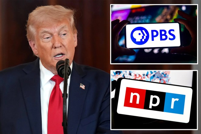 Tổng thống Mỹ Donald Trump đã ký sắc lệnh hành pháp cắt nguồn tài trợ liên bang cho Đài phát thanh công cộng quốc gia (NPR) và Dịch vụ phát thanh công cộng (PBS)