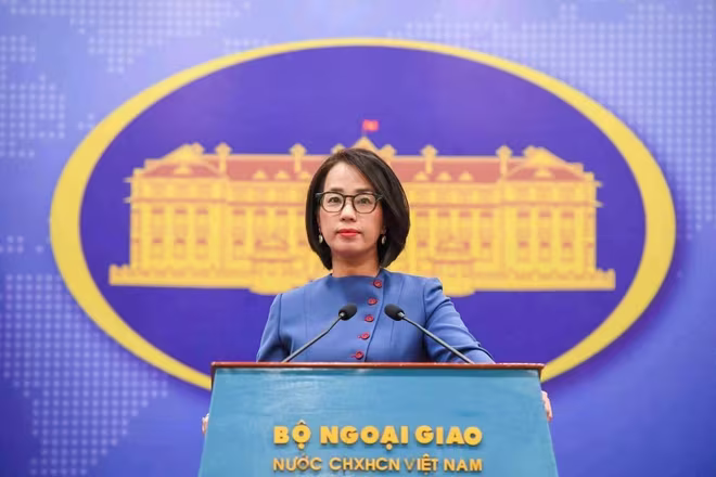 Người phát ngôn Bộ Ngoại giao Việt Nam Phạm Thu Hằng