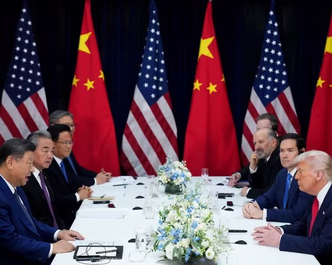 Phái đoàn Mỹ và Trung Quốc hội đàm